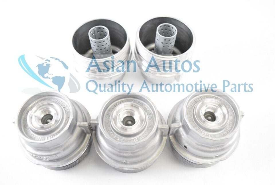 Set Of 5 Genuine Toyota Lexus Oil Filter Housing