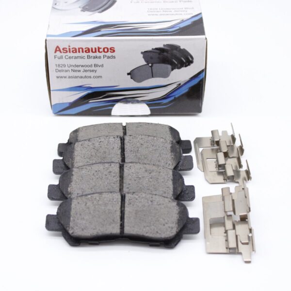 Asianautos ACR1325H Premium Ceramic Disc Brake Pad Set