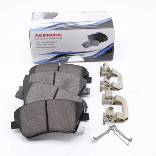 Asianautos ACR1912H Premium Ceramic Disc Brake Pad Set