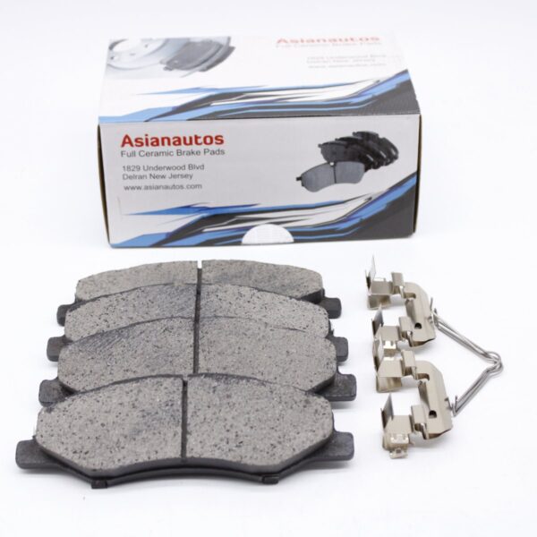 Asianautos ACR2089H Premium Ceramic Disc Brake Pad Set
