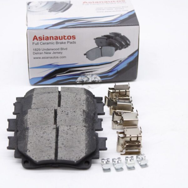 Asianautos ACR2305H Premium Ceramic Disc Brake Pad Set