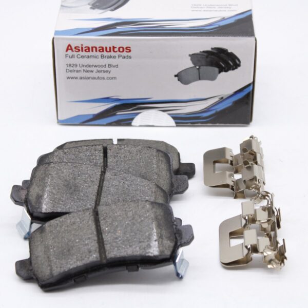Asianautos ACR2372H Premium Ceramic Disc Brake Pad Set