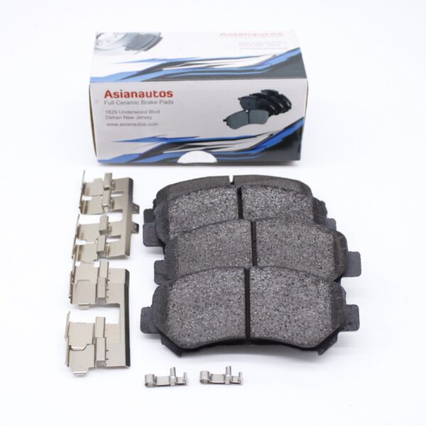 Asianautos ACR1374H Premium Ceramic Disc Brake Pad Set