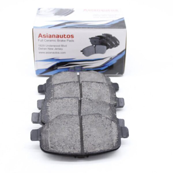 Asianautos ACR1612 Premium Ceramic Disc Brake Pad Set