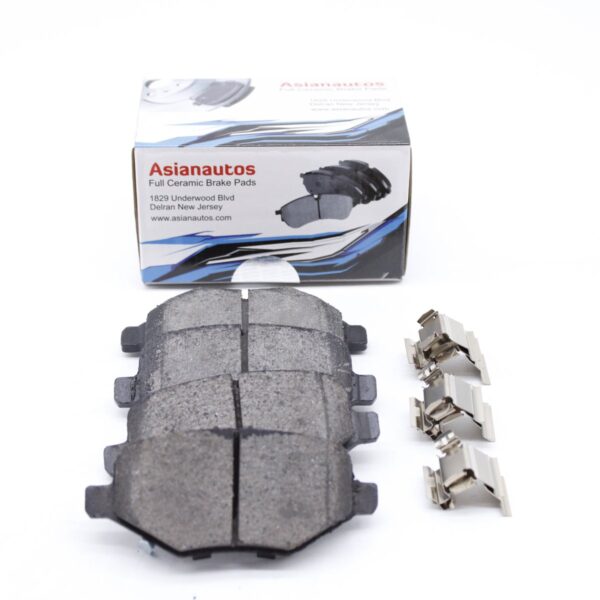 Asianautos ACR1612H Premium Ceramic Disc Brake Pad Set