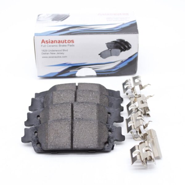 Asianautos ACR1707H Premium Ceramic Disc Brake Pad Set