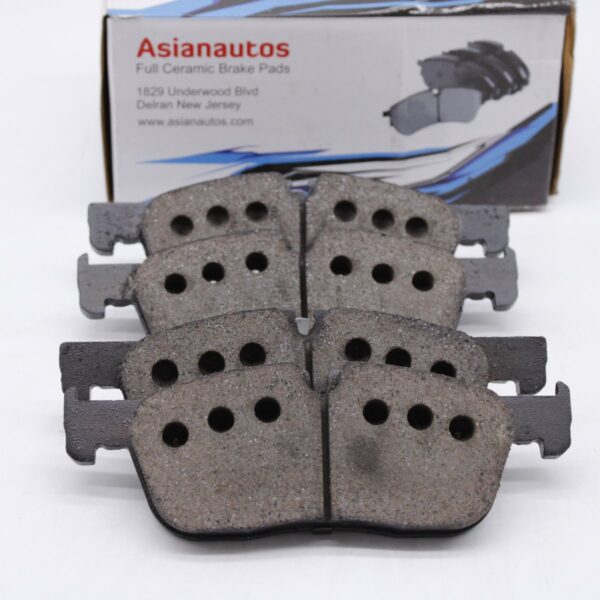Asianautos ACR1838 Premium Ceramic Disc Brake Pad Set