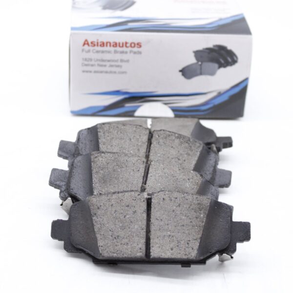 Asianautos ACR2172 Premium Ceramic Disc Brake Pad Set