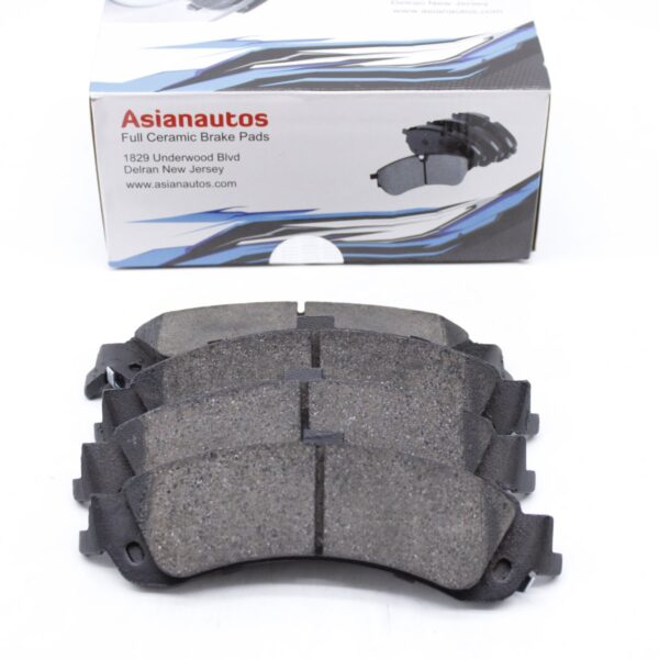 Asianautos ACR834 Premium Ceramic Disc Brake Pad Set