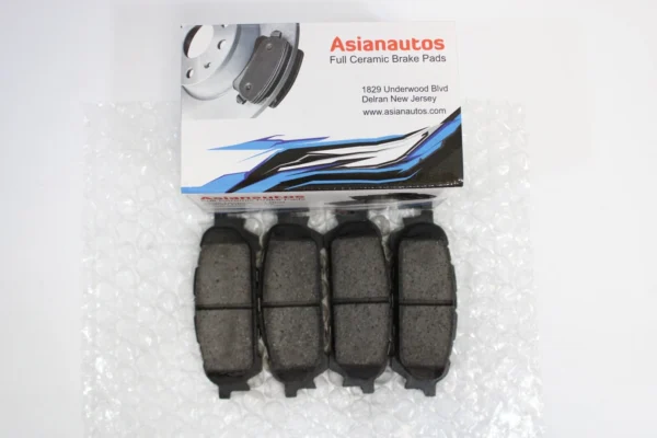 Asianautos ACR1004 Premium Ceramic Disc Brake Pad Set