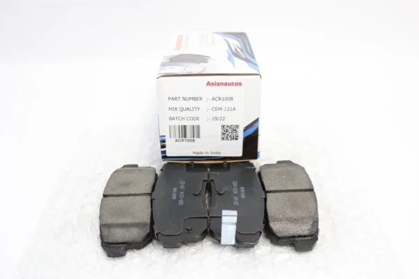 Asianautos ACR1008 Premium Ceramic Disc Brake Pad Set