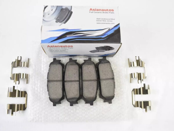 Asianautos ACR1004H Premium Ceramic Disc Brake Pad Set