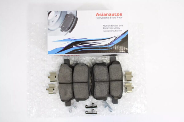 Asianautos ACR1037H Premium Ceramic Disc Brake Pad Set