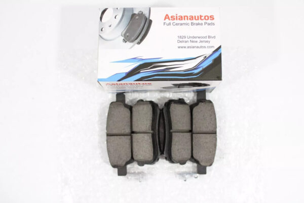 Asianautos ACR1037 Premium Ceramic Disc Brake Pad Set