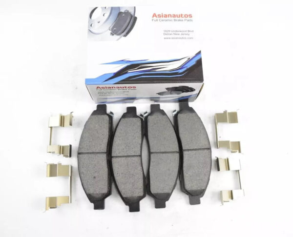 Asianautos ACR1039H Premium Ceramic Disc Brake Pad Set