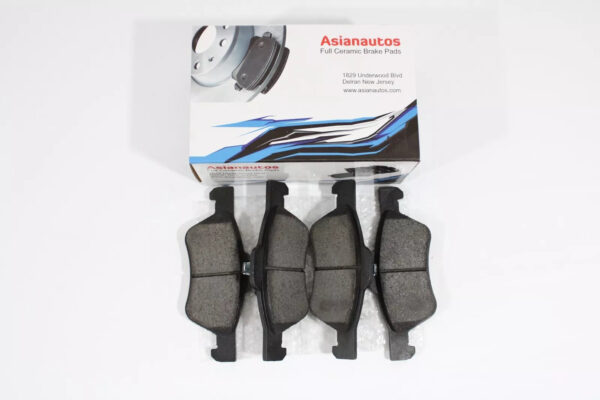 Asianautos ACR1047A Premium Ceramic Disc Brake Pad Set