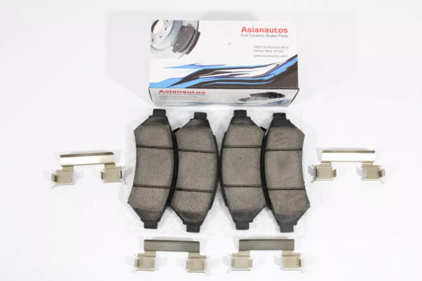 Asianautos ACR1075H Premium Ceramic Disc Brake Pad Set