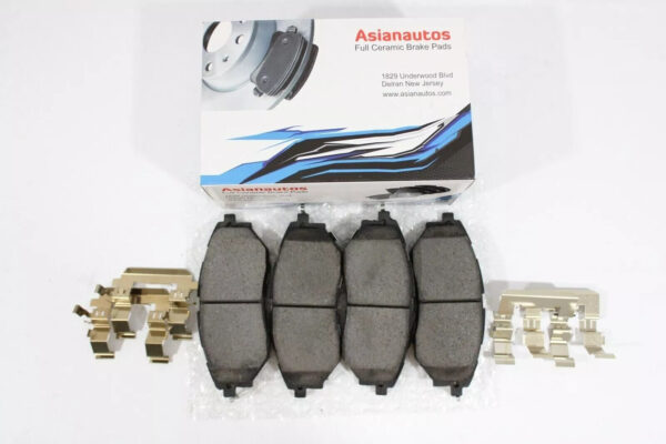 Asianautos ACR1078H Premium Ceramic Disc Brake Pad Set