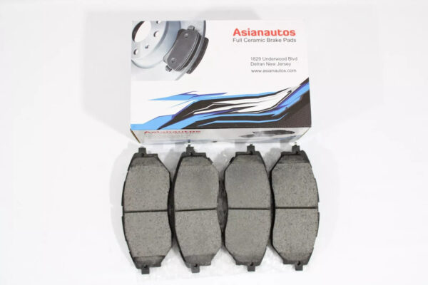 Asianautos ACR1078 Premium Ceramic Disc Brake Pad Set