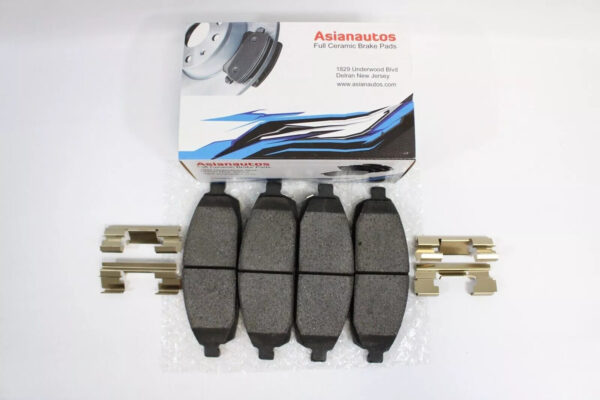 Asianautos ACR1080H Premium Ceramic Disc Brake Pad Set