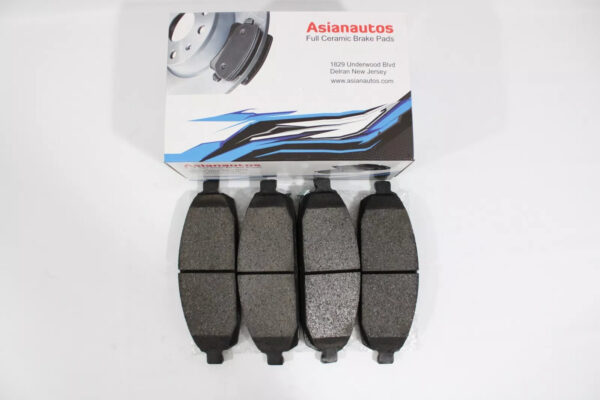 Asianautos ACR1080 Premium Ceramic Disc Brake Pad Set