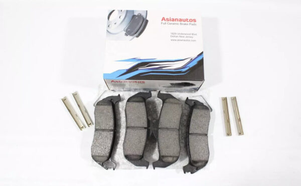 Asianautos ACR1087H Premium Ceramic Disc Brake Pad Set