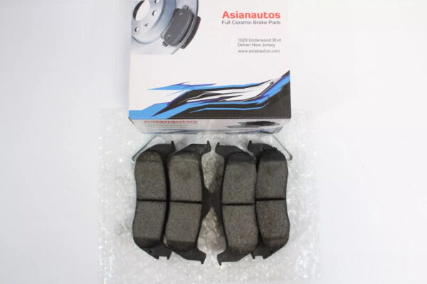 Asianautos ACR1087 Premium Ceramic Disc Brake Pad Set