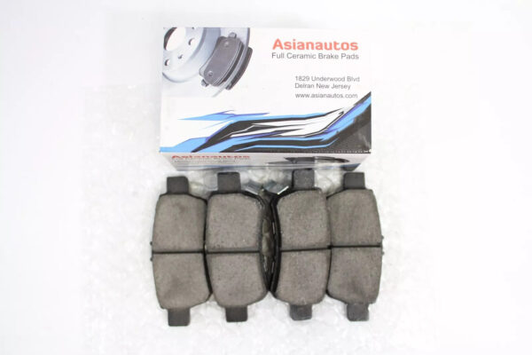 Asianautos ACR1088 Premium Ceramic Disc Brake Pad Set