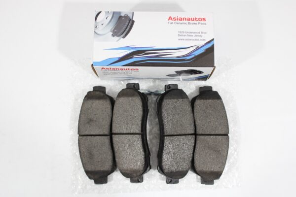 Asianautos ACR1089 Premium Ceramic Disc Brake Pad Set