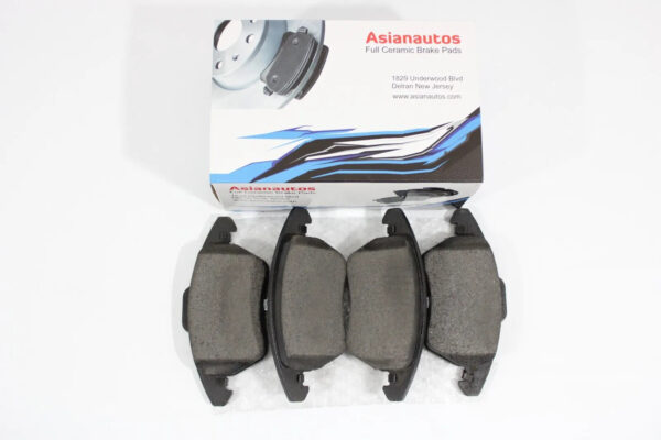 Asianautos ACR1107 Premium Ceramic Disc Brake Pad Set
