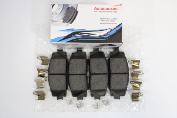 Asianautos ACR1184H Premium Ceramic Disc Brake Pad Set