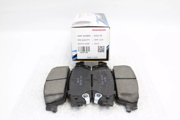 Asianautos ACR1194 Premium Ceramic Disc Brake Pad Set