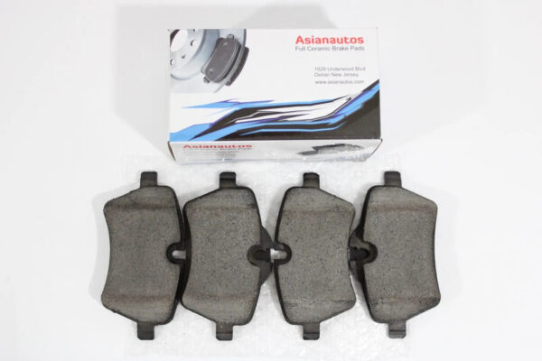 Asianautos ACR1204 Premium Ceramic Disc Brake Pad Set