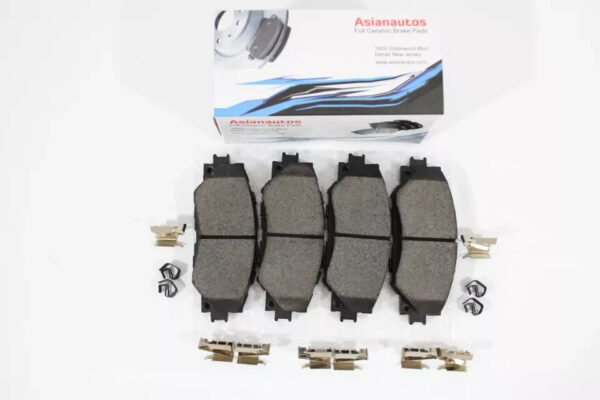 Asianautos ACR1210H Premium Ceramic Disc Brake Pad Set