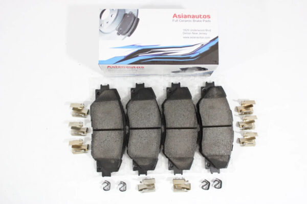 Asianautos ACR1211H Premium Ceramic Disc Brake Pad Set
