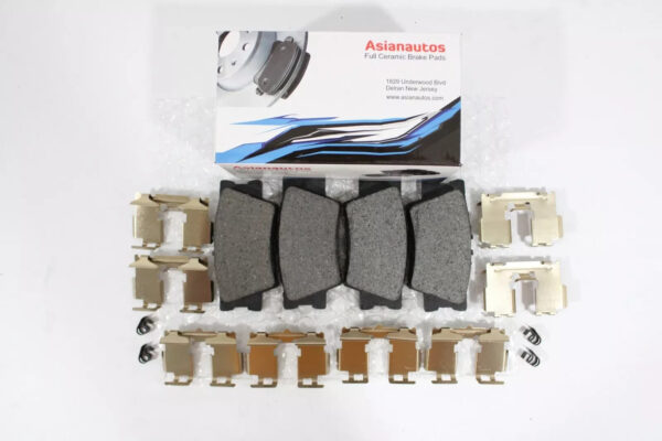 Asianautos ACR1212H Premium Ceramic Disc Brake Pad Set