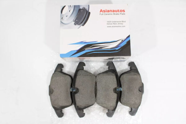 Asianautos ACR1241 Premium Ceramic Disc Brake Pad Set