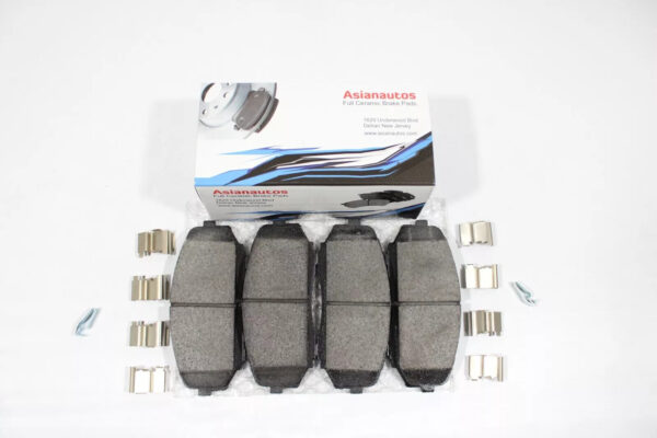 Asianautos ACR1258H Premium Ceramic Disc Brake Pad Set