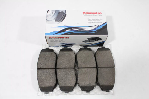 Asianautos ACR1258 Premium Ceramic Disc Brake Pad Set