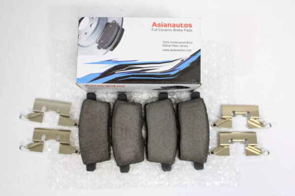 Asianautos ACR1259H Premium Ceramic Disc Brake Pad Set