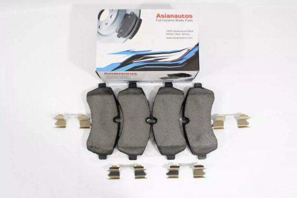 Asianautos ACR1268H Premium Ceramic Disc Brake Pad Set