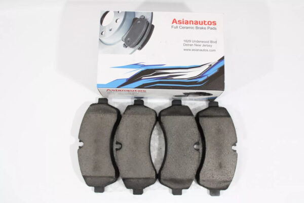 Asianautos ACR1268 Premium Ceramic Disc Brake Pad Set