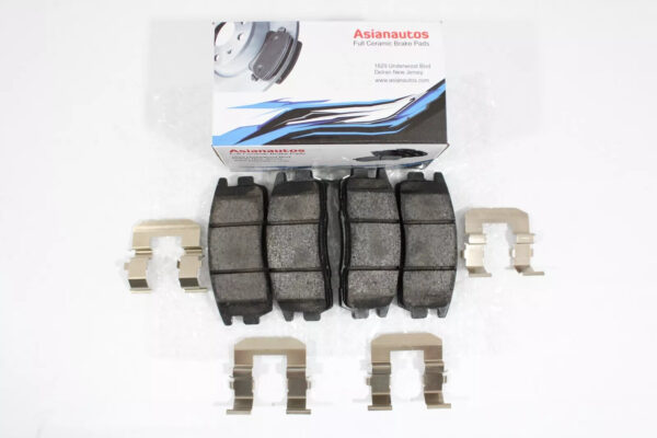 Asianautos ACR1275H Premium Ceramic Disc Brake Pad Set