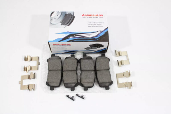 Asianautos ACR1281H Premium Ceramic Disc Brake Pad Set
