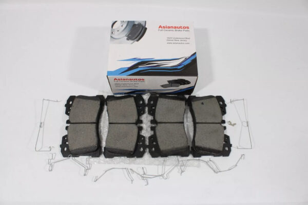 Asianautos ACR1282H Premium Ceramic Disc Brake Pad Set