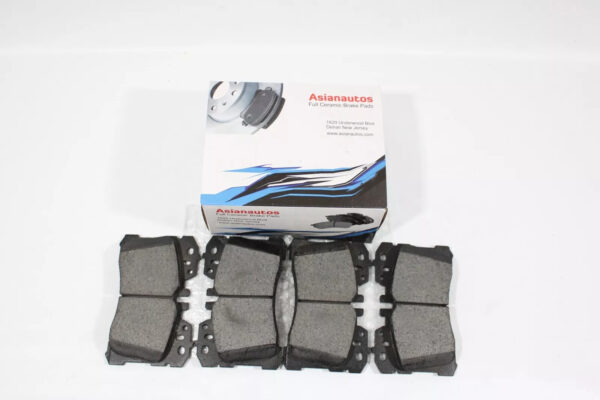 Asianautos ACR1282 Premium Ceramic Disc Brake Pad Set