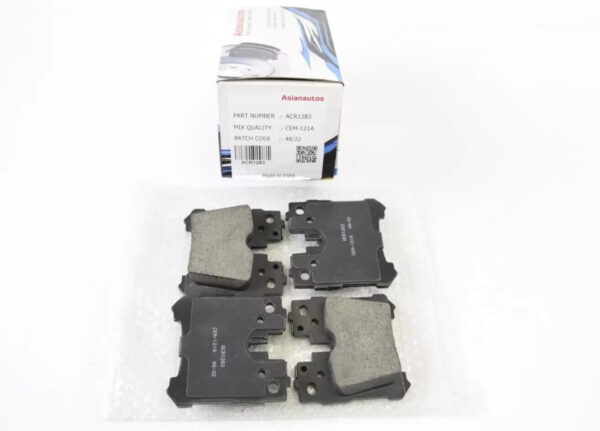 Asianautos ACR1283 Premium Ceramic Disc Brake Pad Set