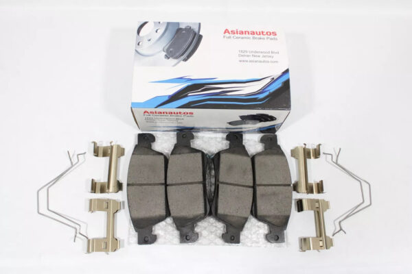 Asianautos ACR1287H Premium Ceramic Disc Brake Pad Set