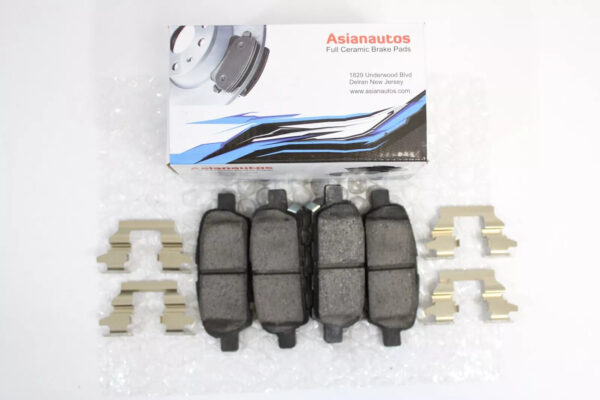 Asianautos ACR1288H Premium Ceramic Disc Brake Pad Set