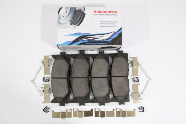 Asianautos ACR1293H Premium Ceramic Disc Brake Pad Set